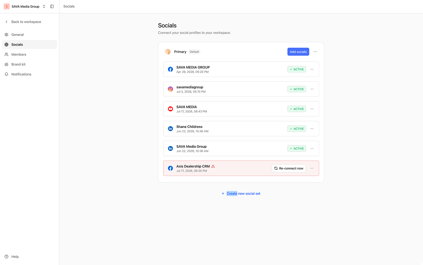 Client application